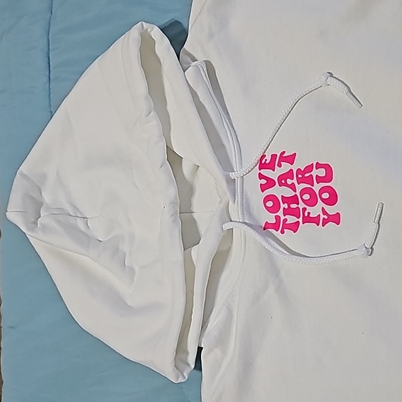 Custom made womens hoodie "Love That For You" - Picture 2 of 6